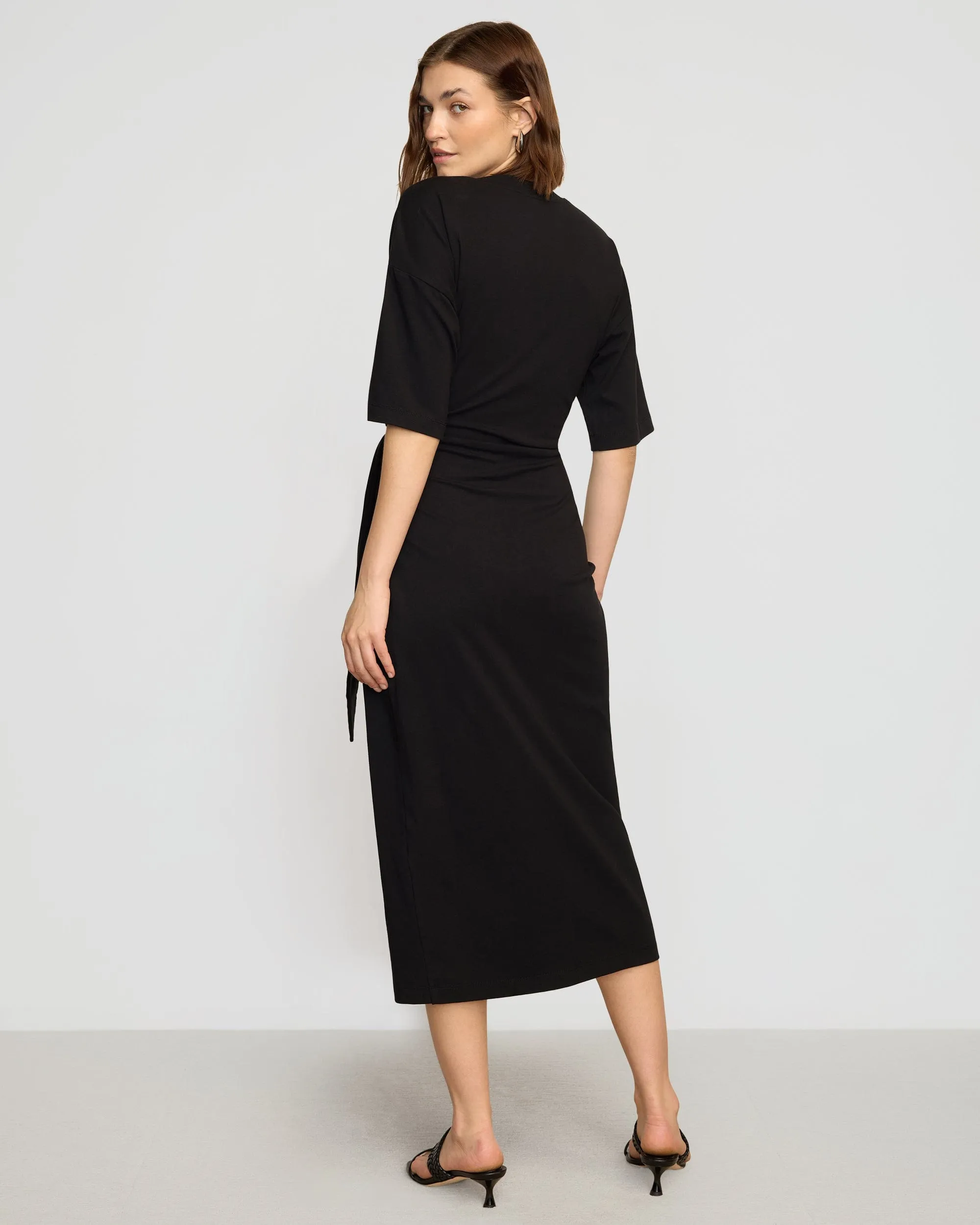 Noa Organic Cotton T-Shirt Wrap Dress