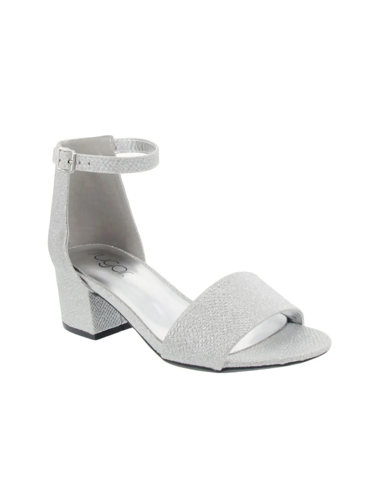 Noelle Womens Ankle Strap Heel Sandals