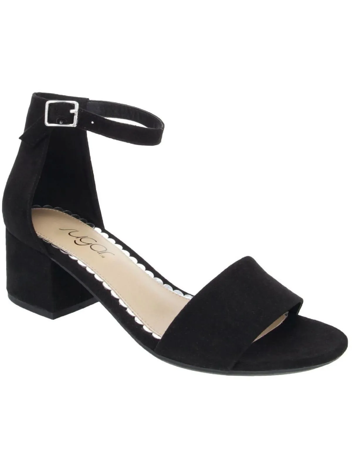 Noelle Womens Ankle Strap Heel Sandals