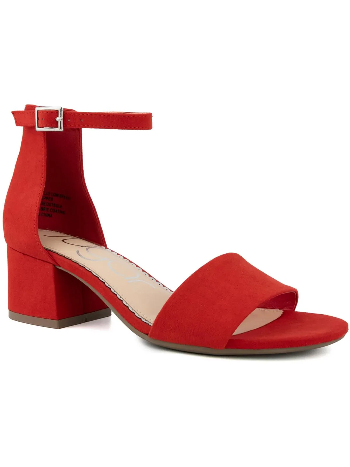 Noelle Womens Ankle Strap Heel Sandals