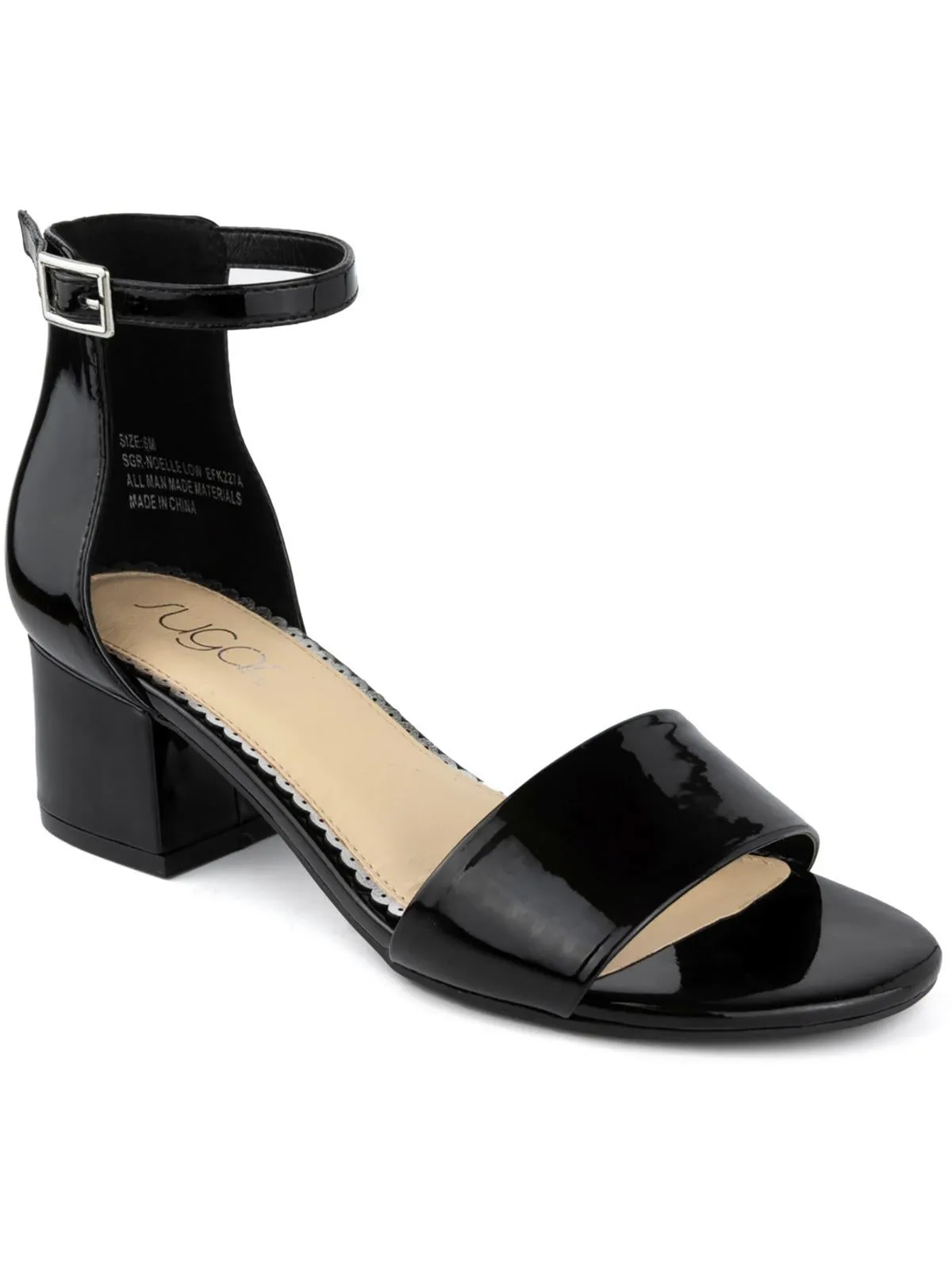 Noelle Womens Ankle Strap Heel Sandals