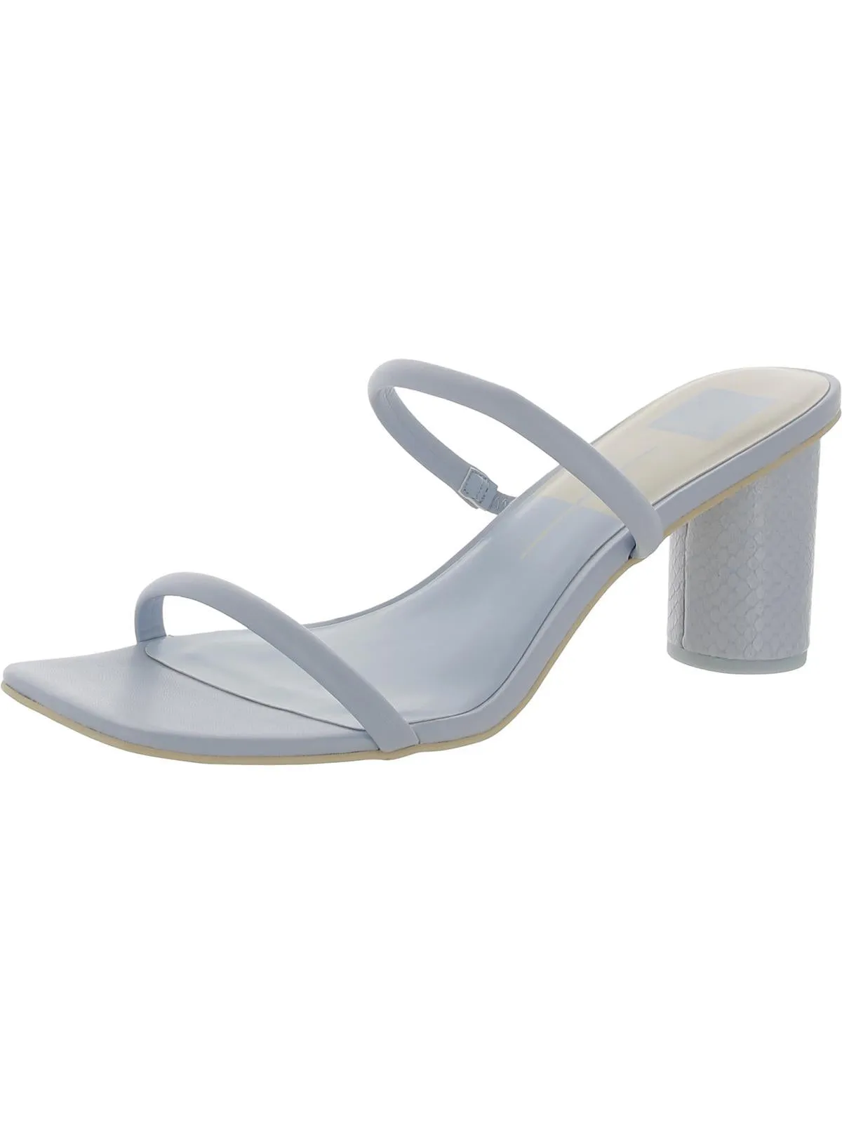 Noles Womens Leather 2 Strap Dress Sandals