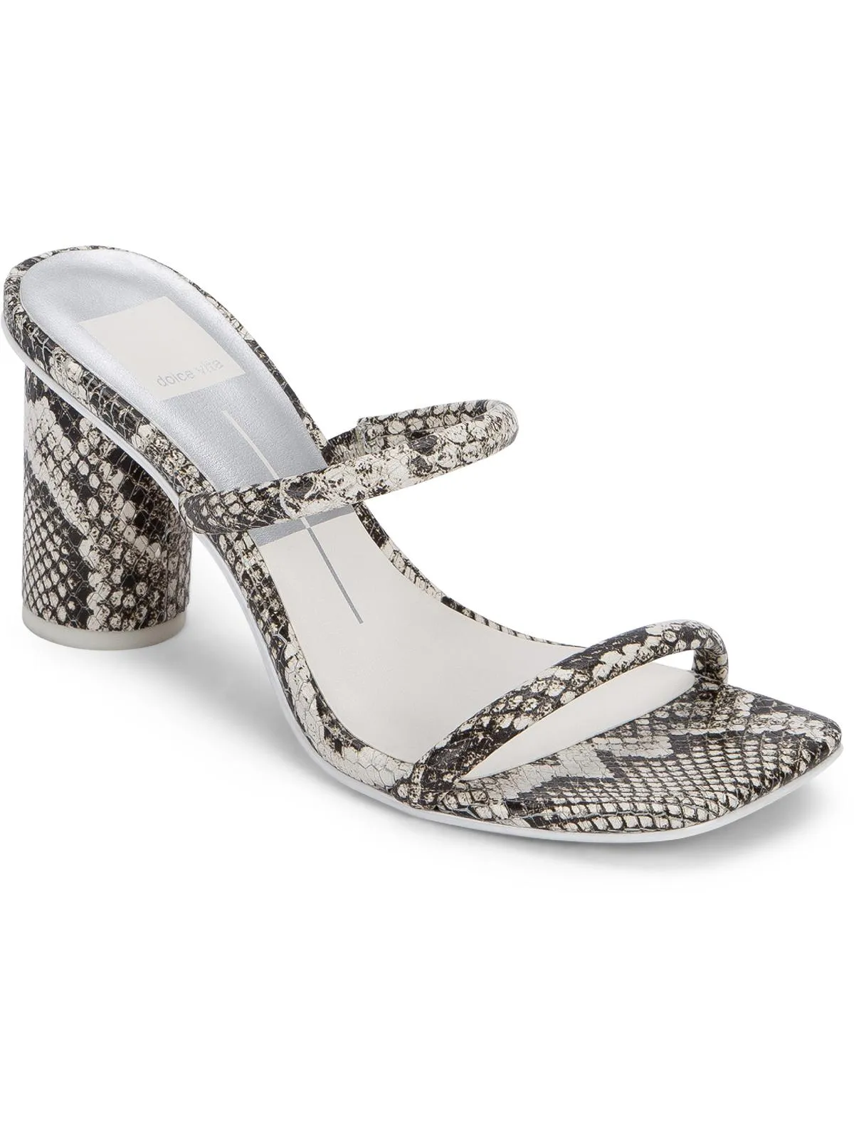 Noles Womens Leather 2 Strap Dress Sandals