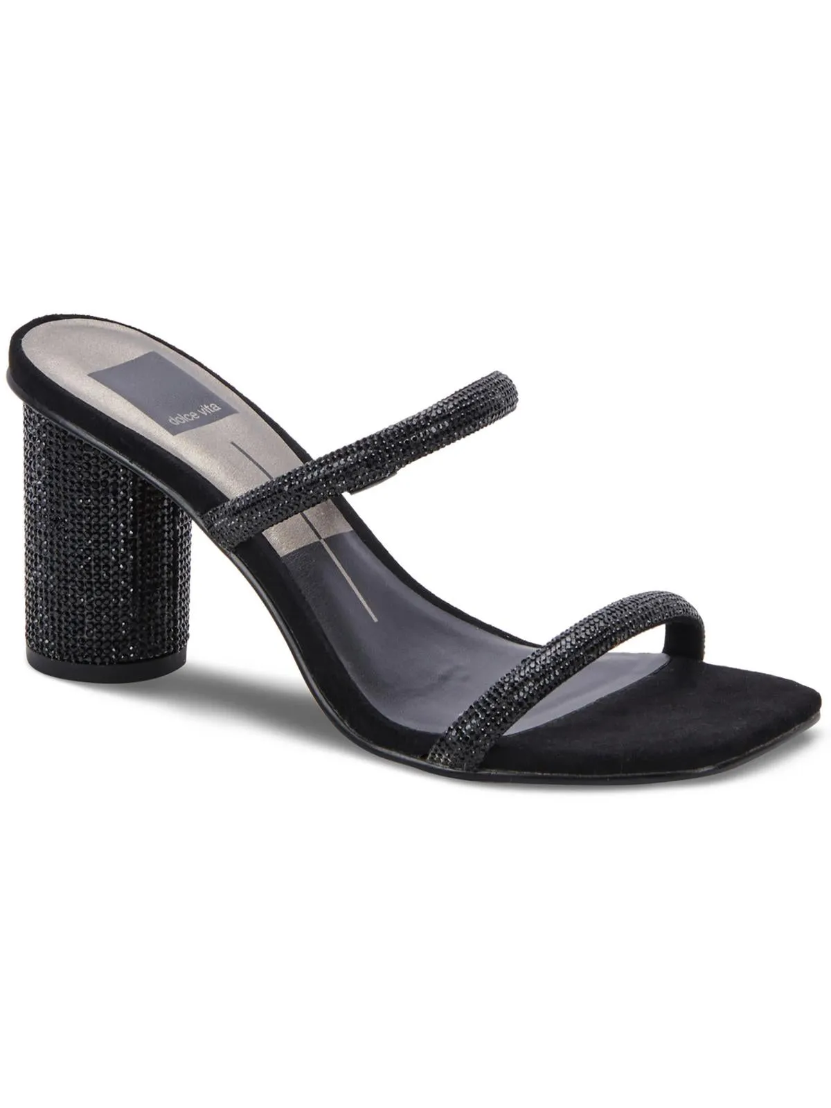 Noles Womens Leather 2 Strap Dress Sandals