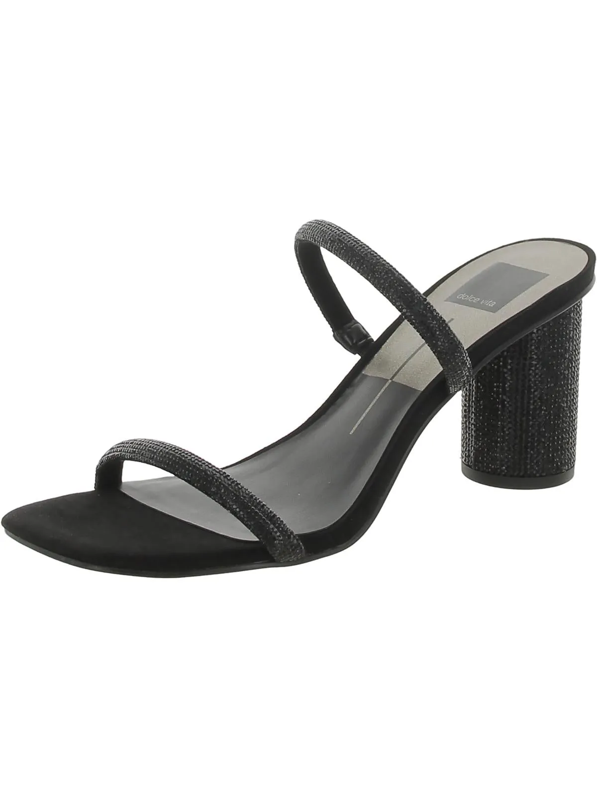 Noles Womens Leather 2 Strap Dress Sandals