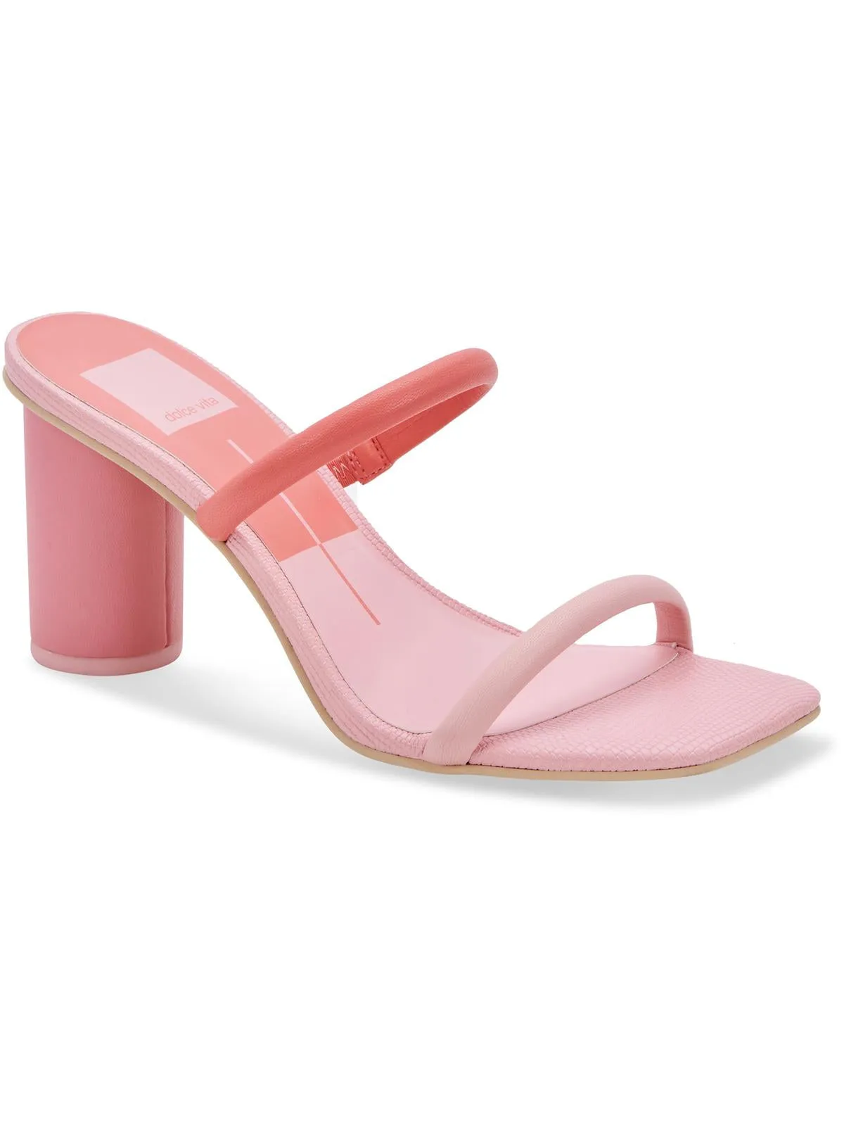 Noles Womens Leather 2 Strap Dress Sandals