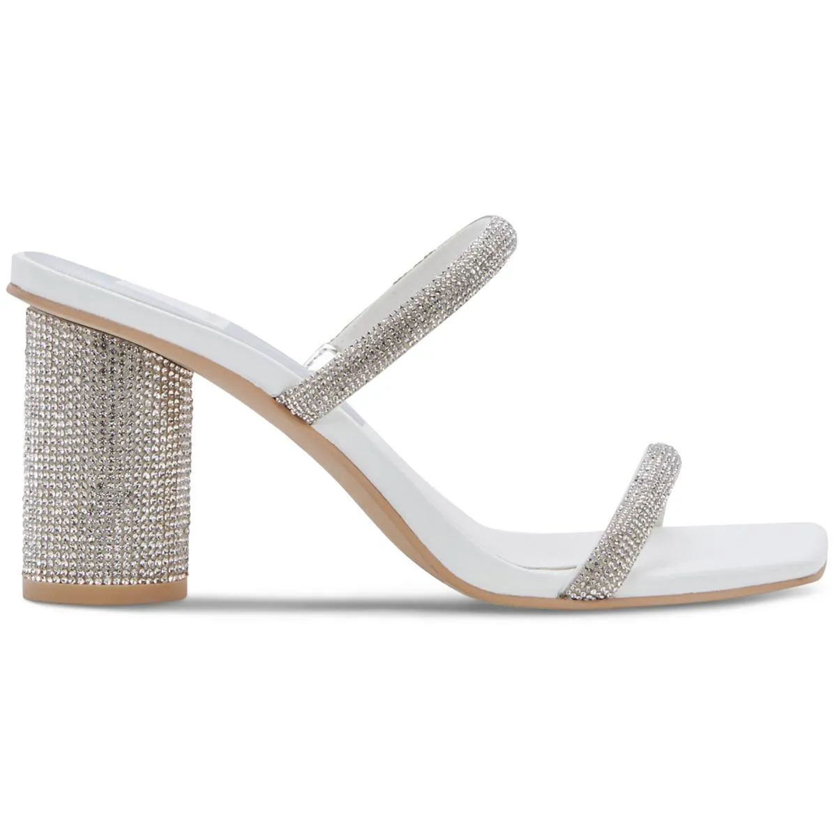 Noles Womens Leather 2 Strap Dress Sandals