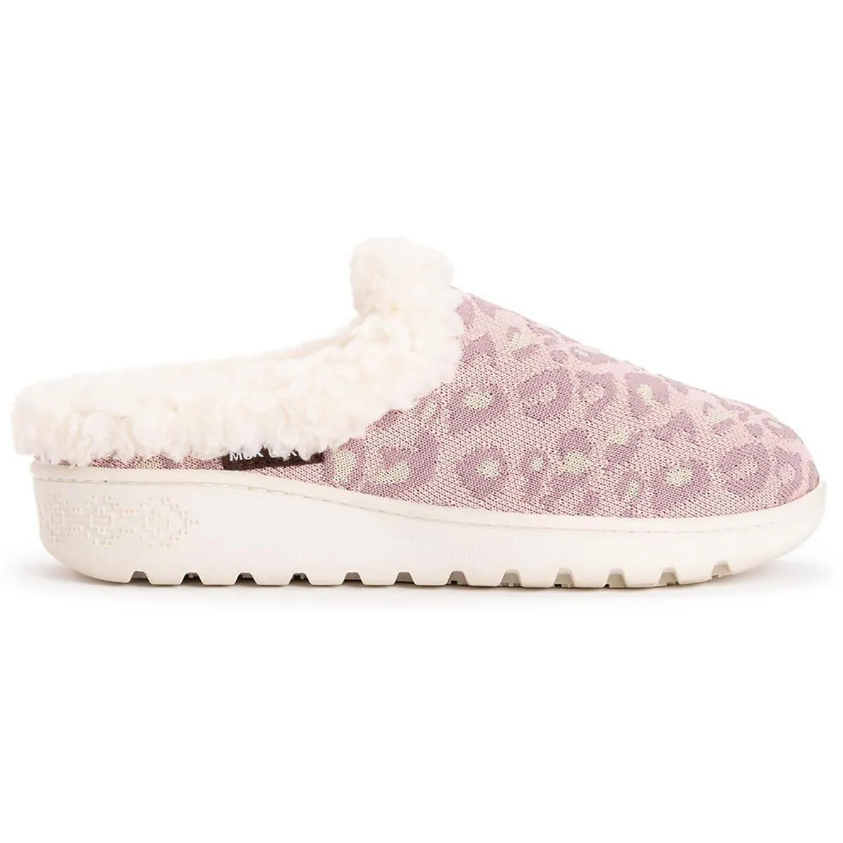 Nony Flyknit Womens Faux Fur Lined Comfy Scuff Slippers