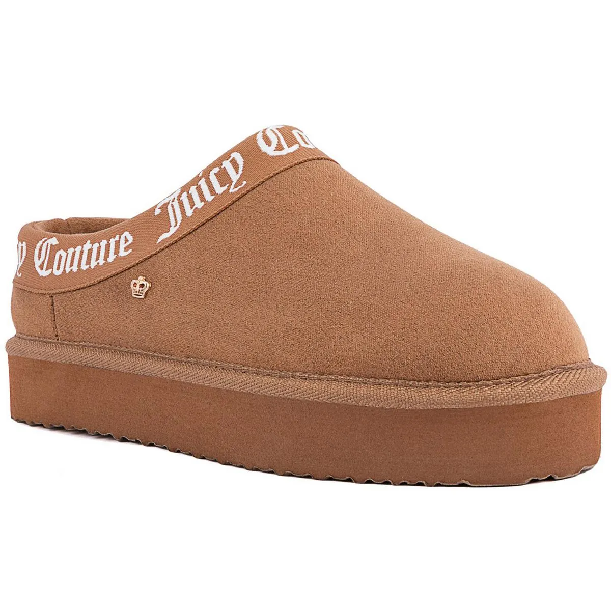 Oney Womens Faux Suede Slip On Loafer Slippers
