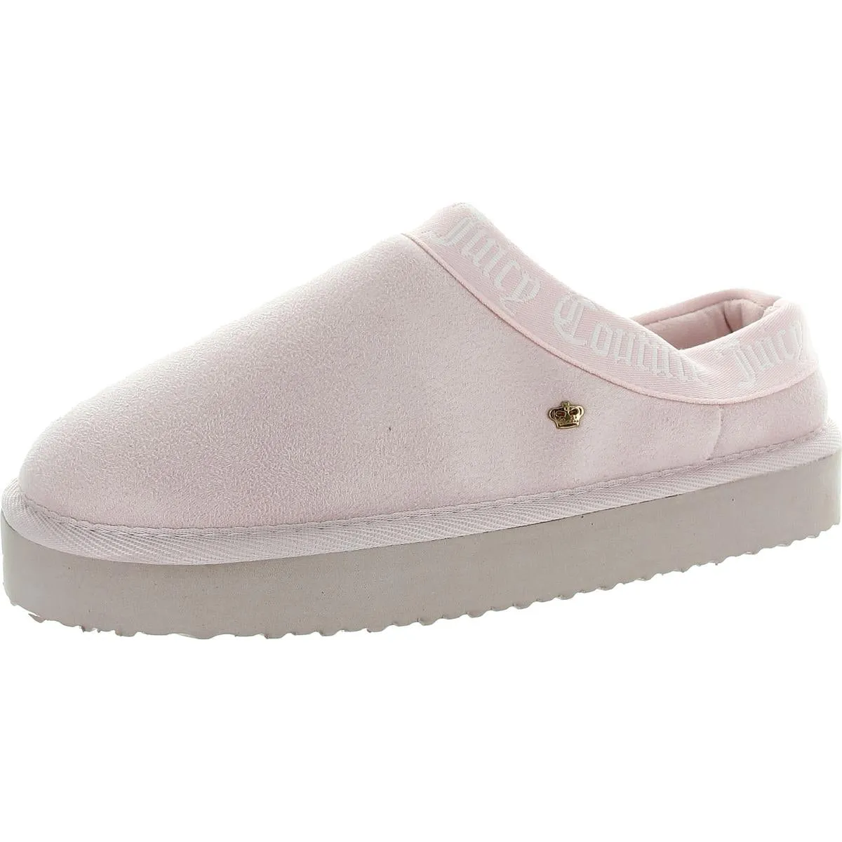 Oney Womens Faux Suede Slip On Loafer Slippers