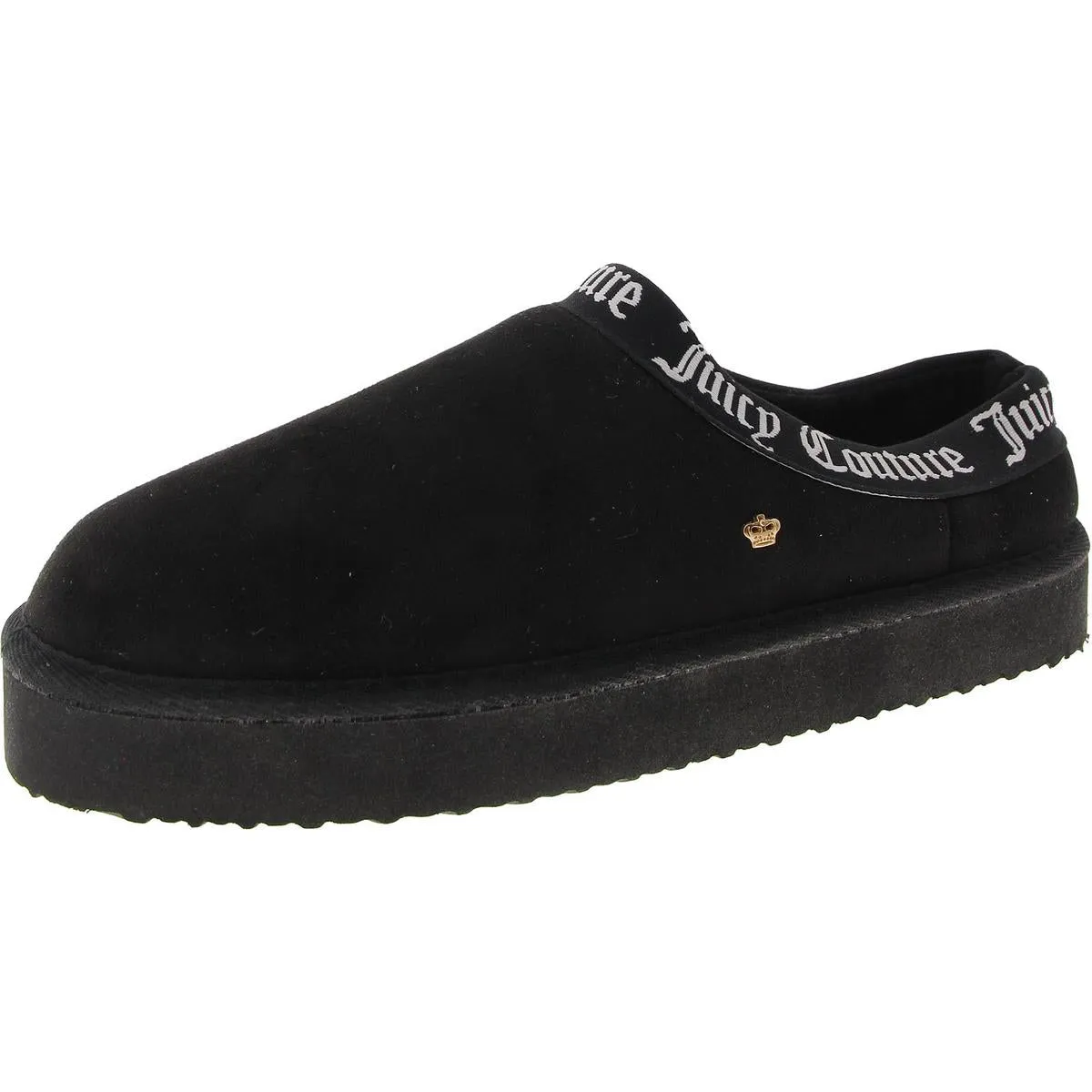 Oney Womens Faux Suede Slip On Loafer Slippers