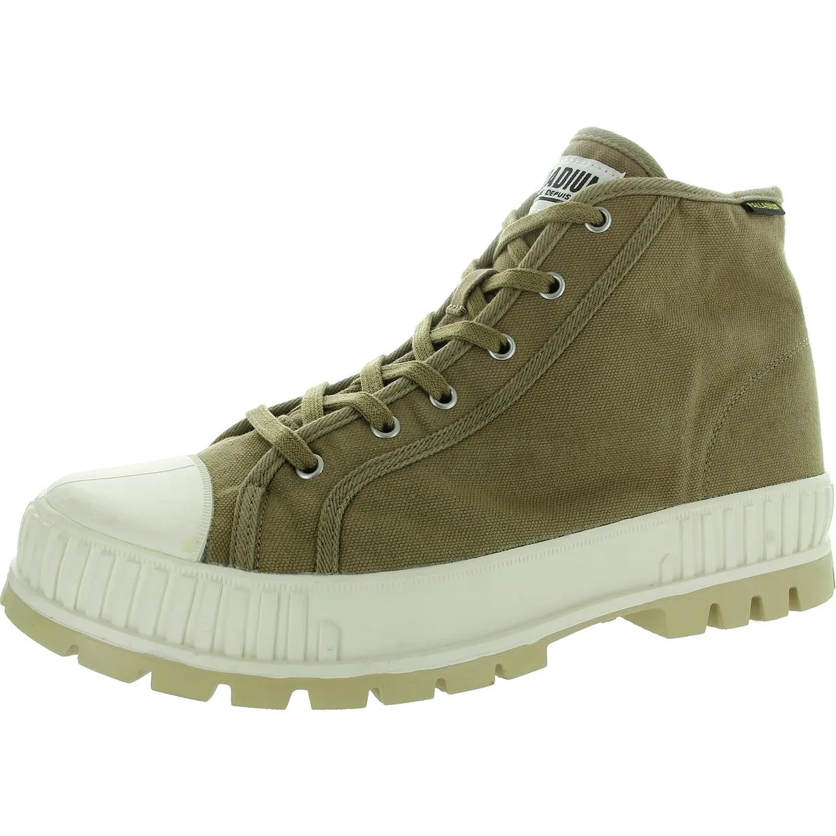 Pallashock Mid OG Lace-Up Canvas Casual And Fashion Sneakers