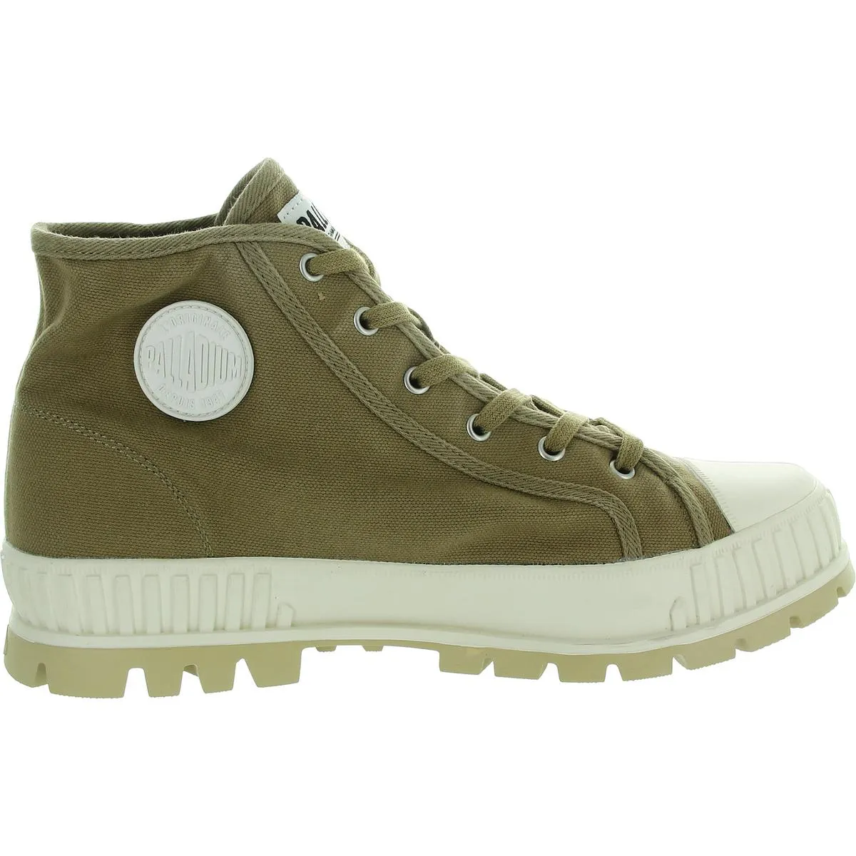 Pallashock Mid OG Lace-Up Canvas Casual And Fashion Sneakers