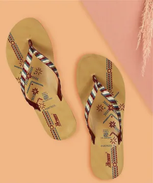 Paragon Women's Slip On Flat Maroon Sandals | Durable Dailywear Sandals