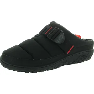 Ramble Puff Cloud Mens Fleece Lined Quilted Slide Slippers