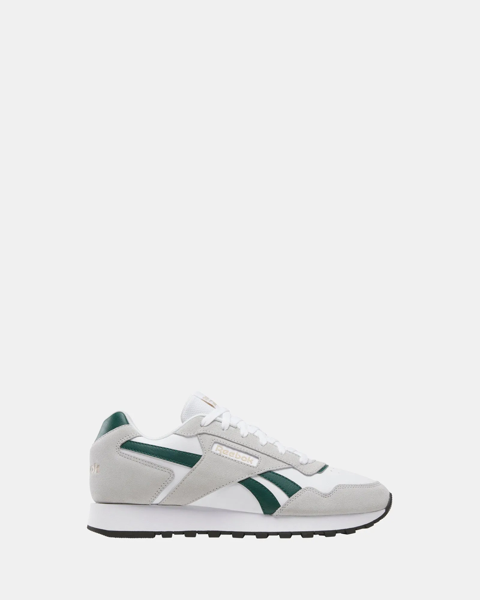 Reebok Glide White/Collegiate Green/Grey