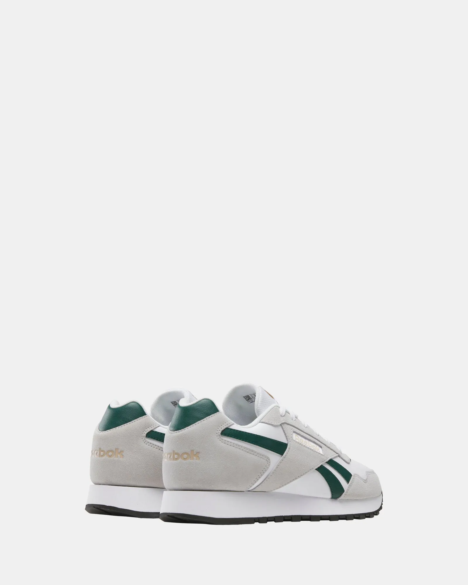 Reebok Glide White/Collegiate Green/Grey