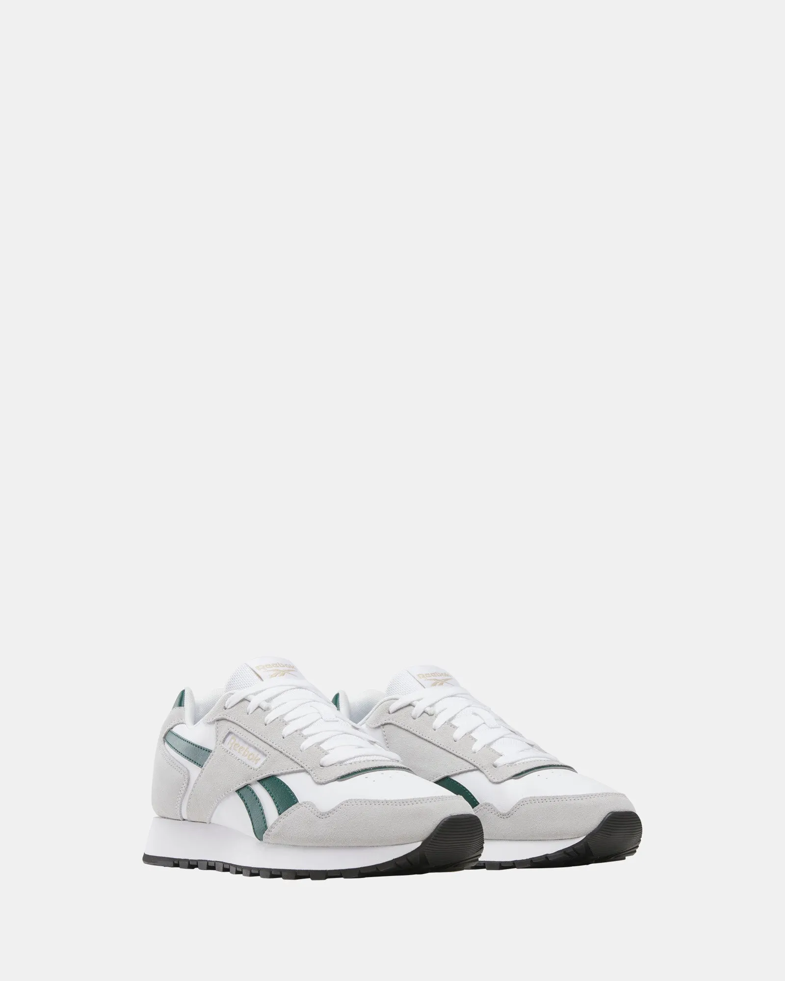 Reebok Glide White/Collegiate Green/Grey