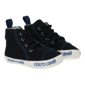 Roberto Cavalli Kids Dark Blue Boot