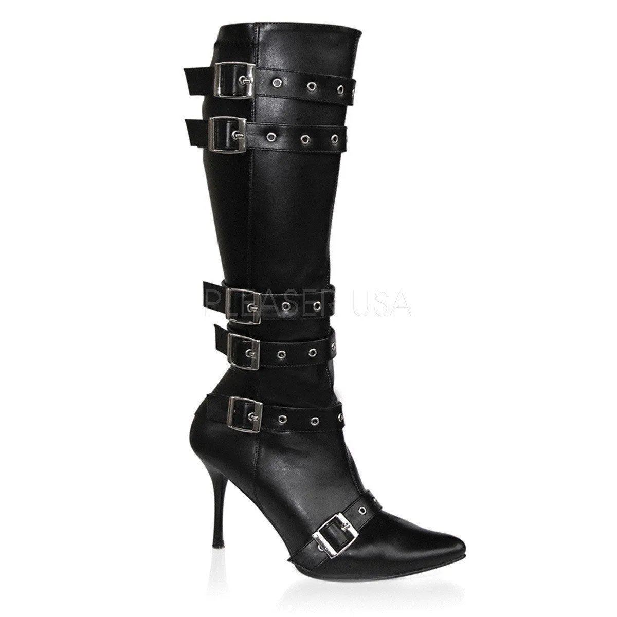 SPICY-138 Black Stretch Pu