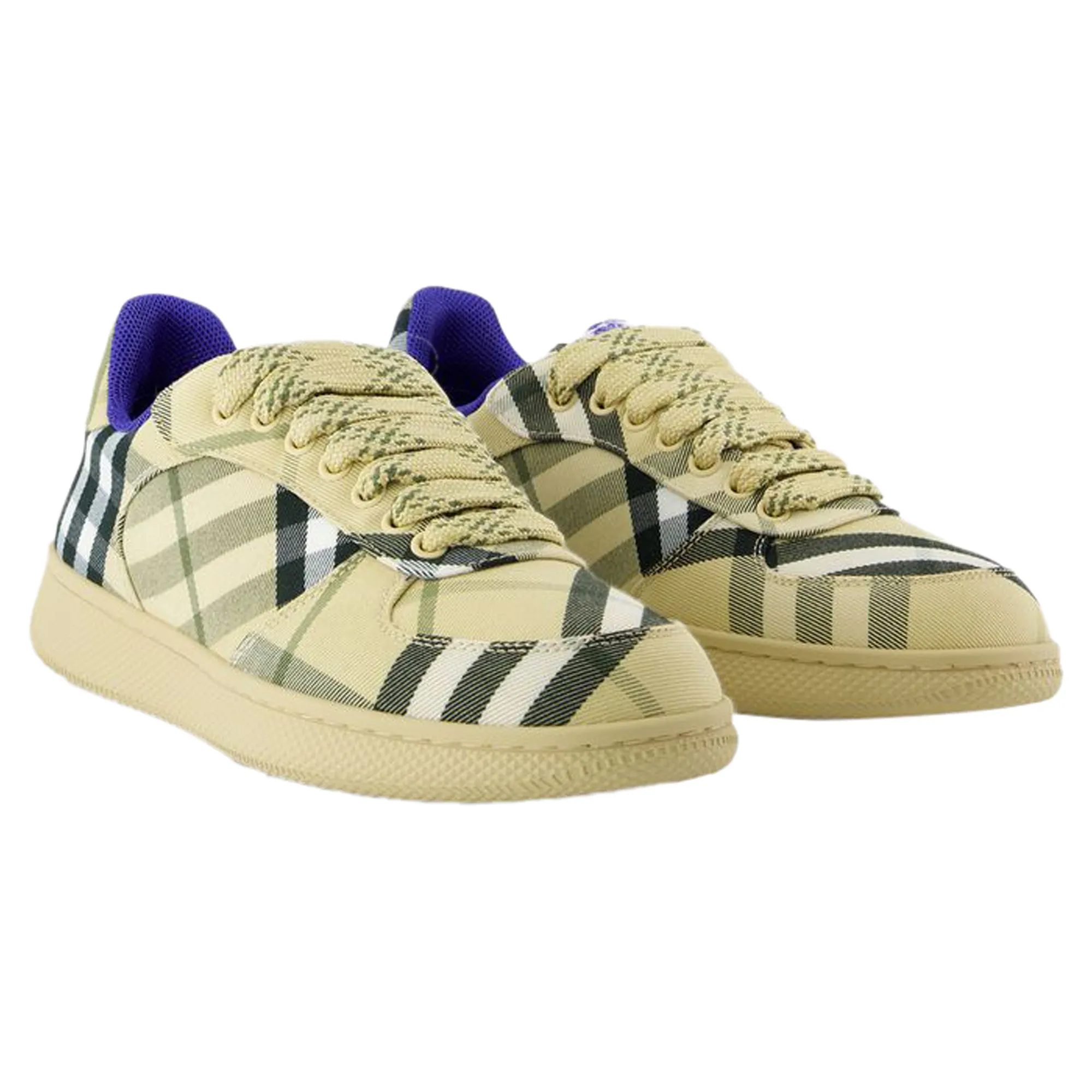 Terrace Sneakers - Burberry - Synthetic - Beige