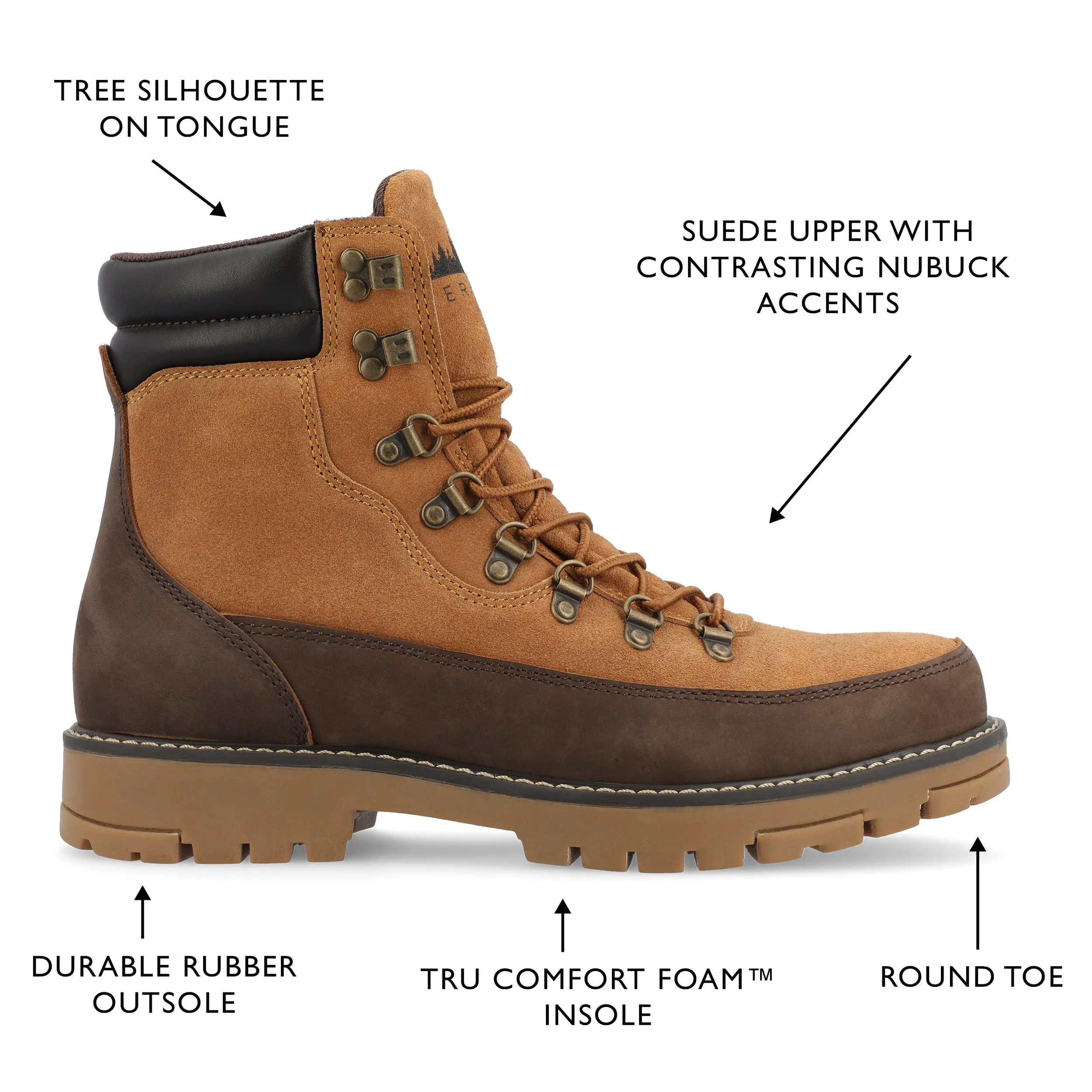 Territory Dunes Water Resistant Lace-up Boot
