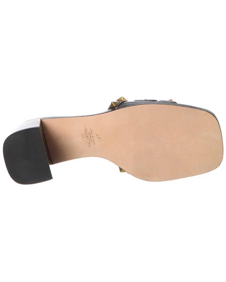 Valentino VLogo Signature 60 Grainy Leather Sandal