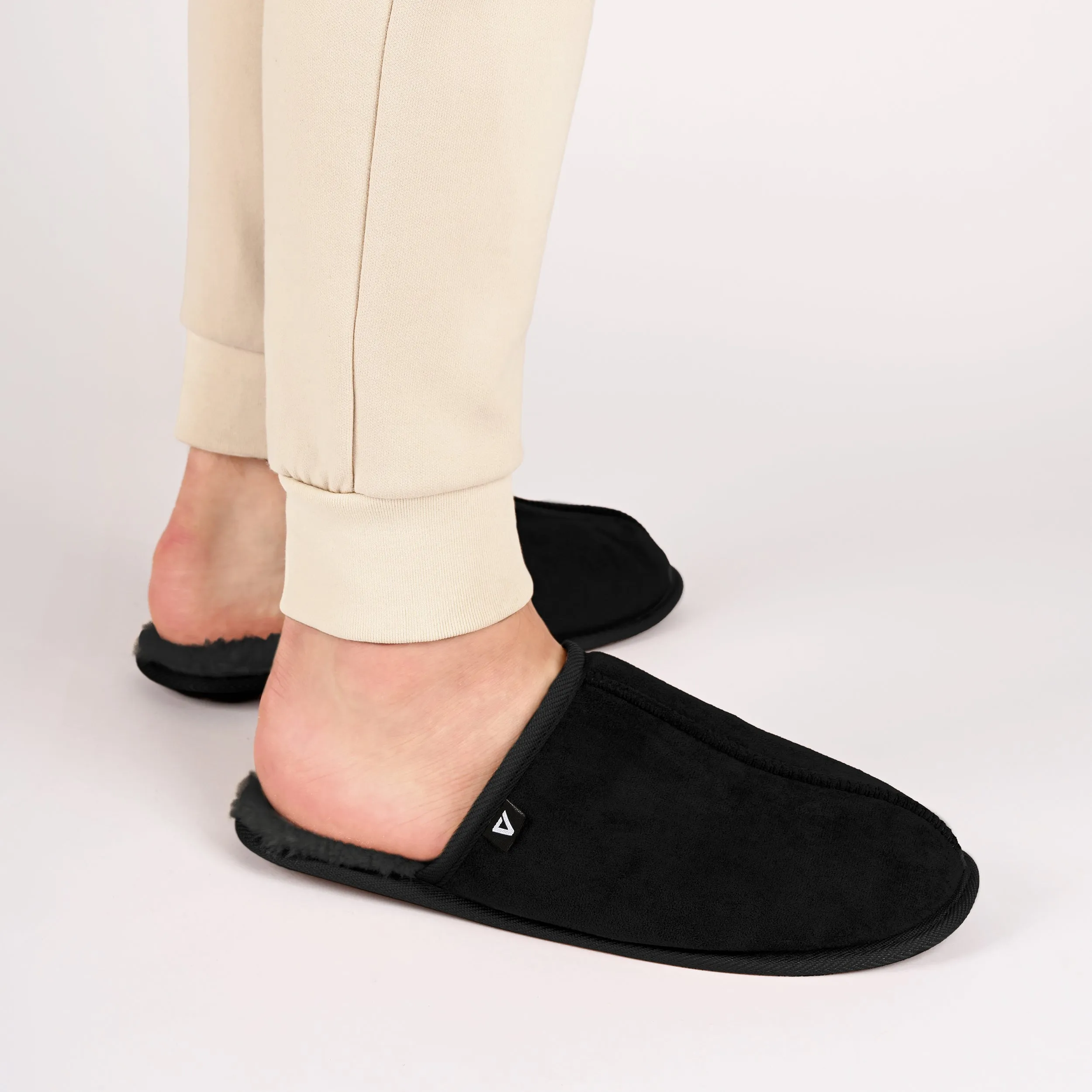 Vance Mens Duncan Shearling Scuff Slipper