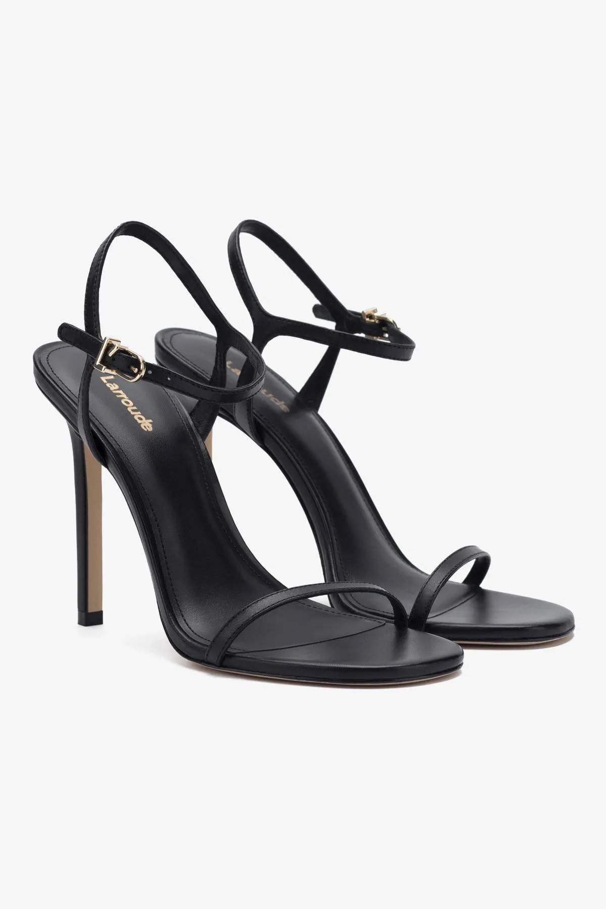 Venus Sandal In Black Leather