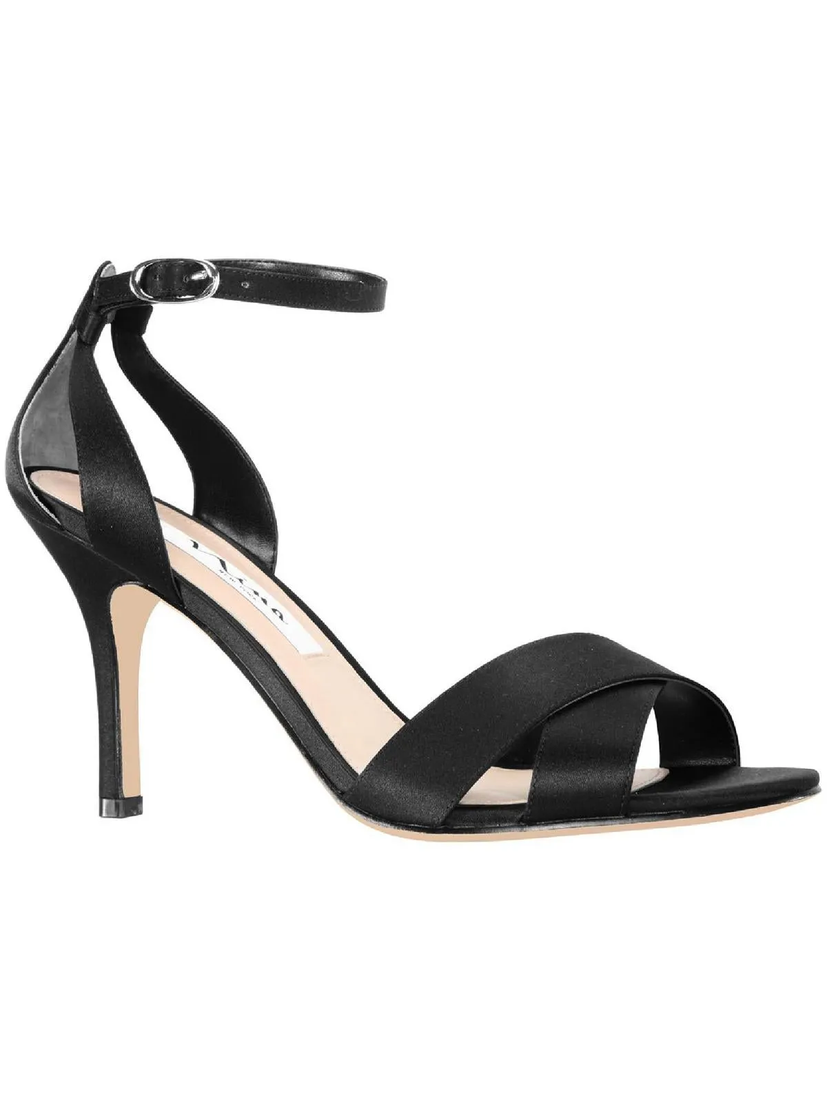 Venus Womens Glitter Ankle Strap Heel Sandals