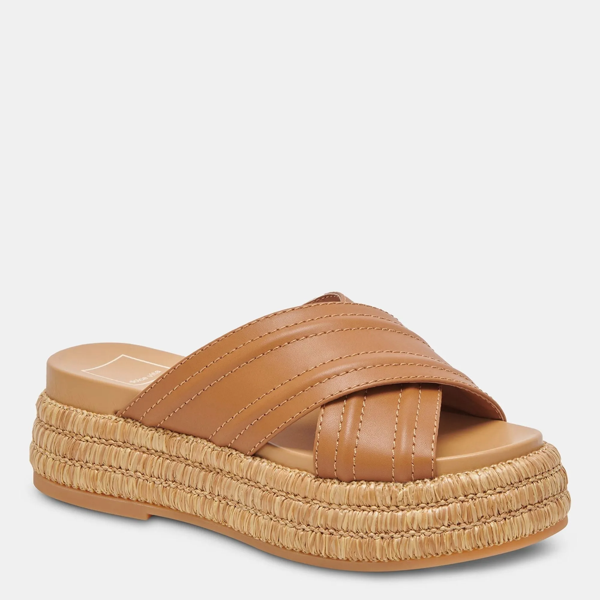 Weslee Sandals Tan Leather