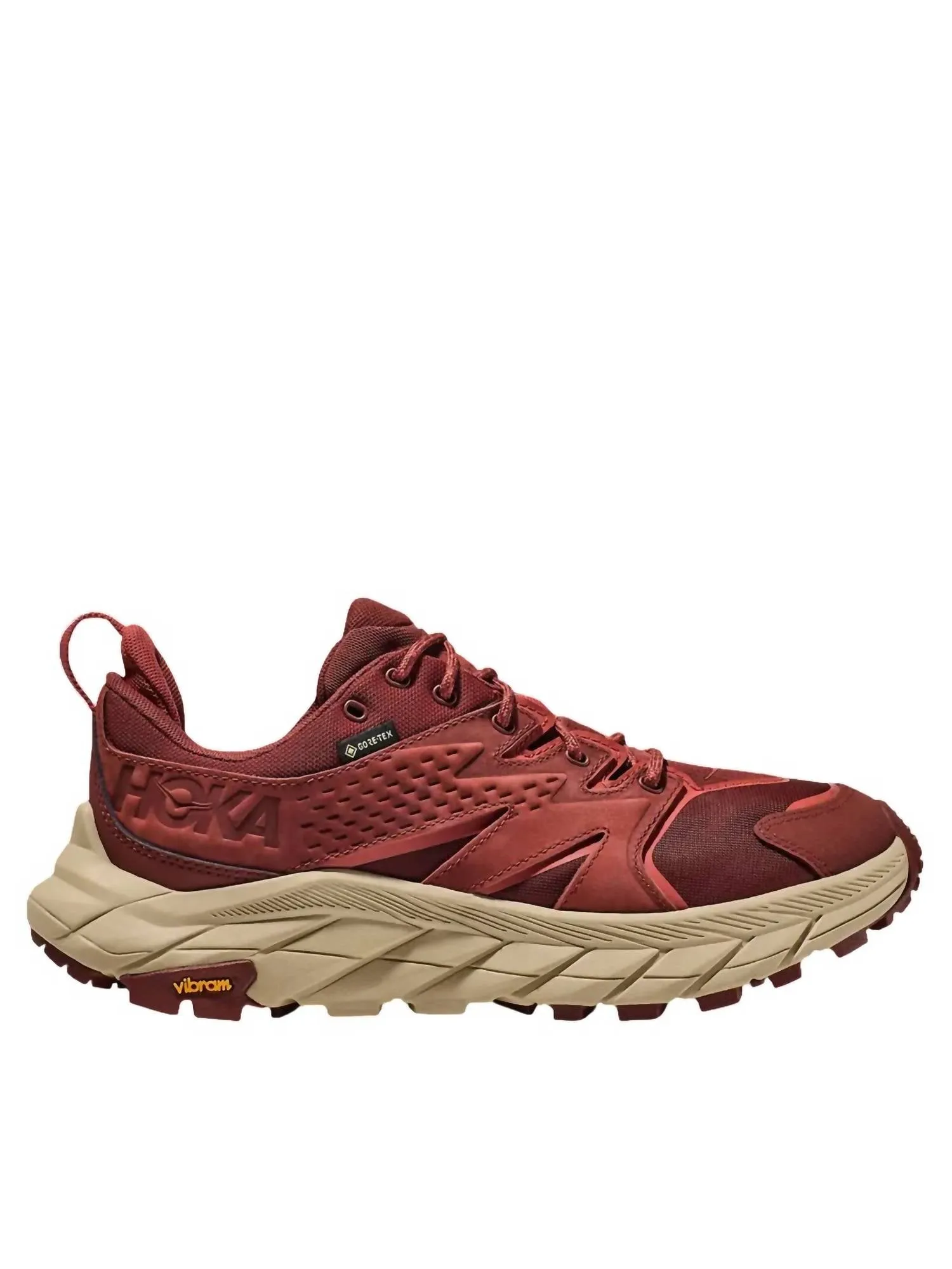 Women's Anacapa Gortex Sneakers In Cherry Mahogany/hot Sauce