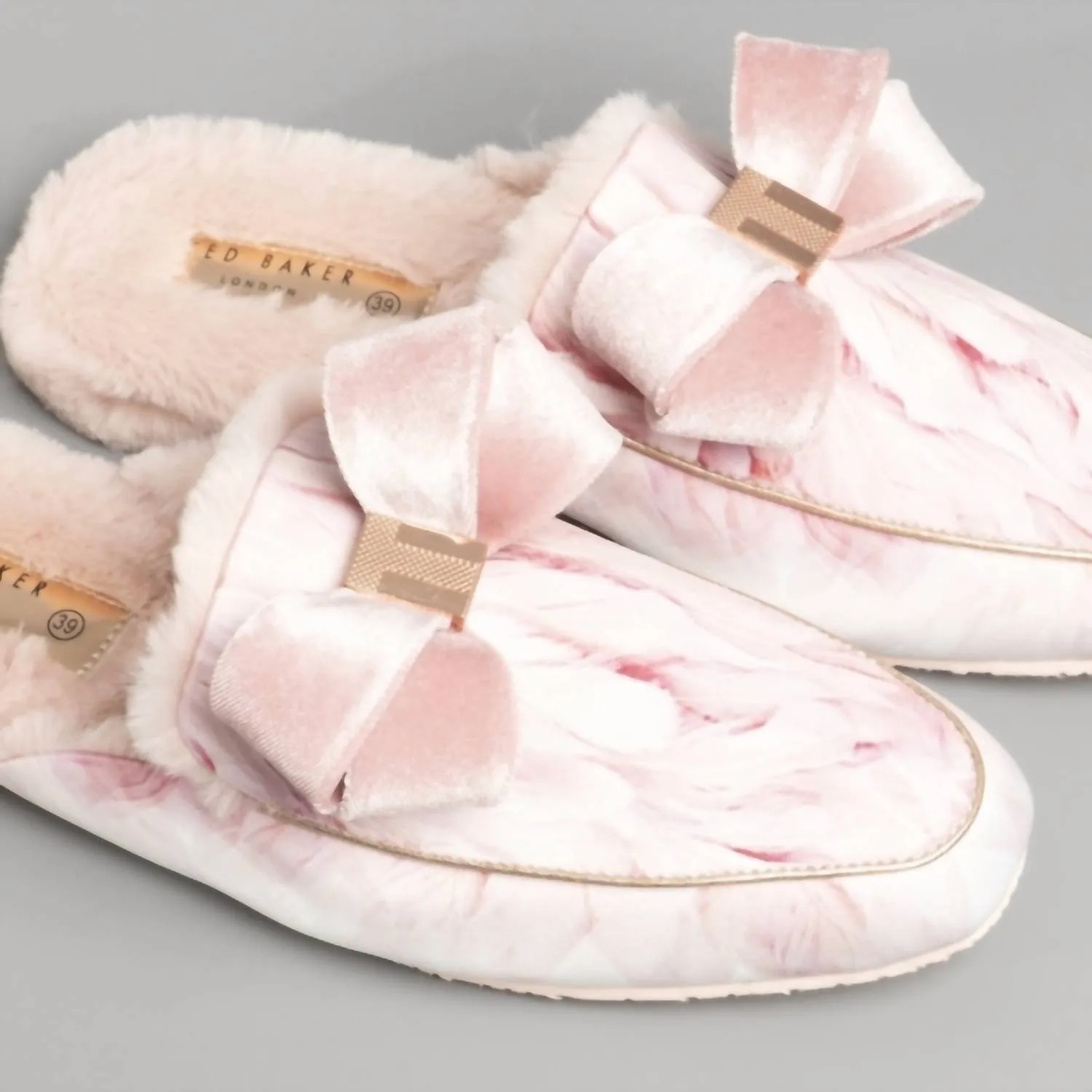 Women's Bhaybe Satin Moccasin Slippers In Pink