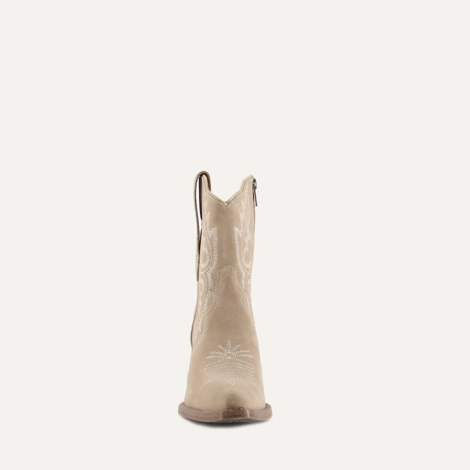 Women's Brooke Leather Cowgirl Boots In Beige