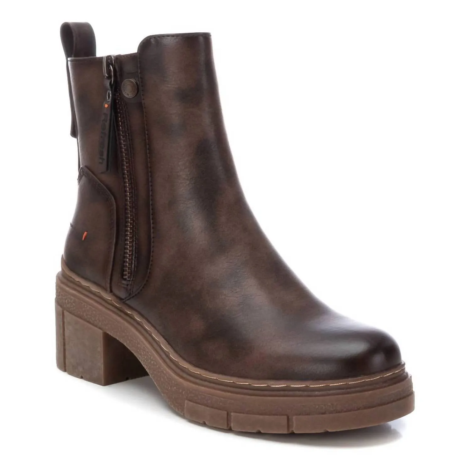 Women's Casual Booties In Brown