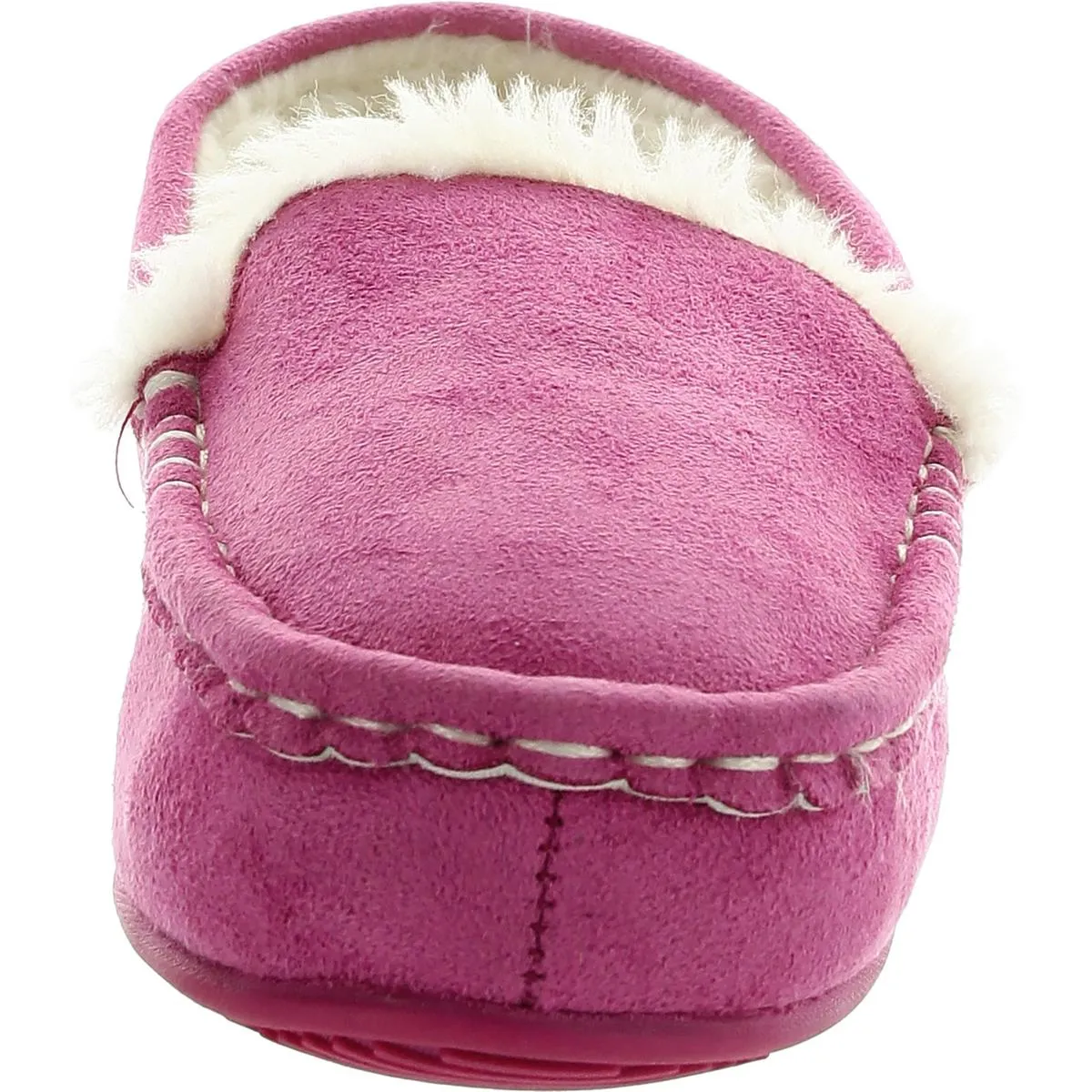 Womens Faux Fur Loafer Slippers