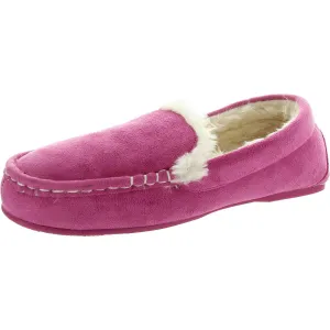 Womens Faux Fur Loafer Slippers