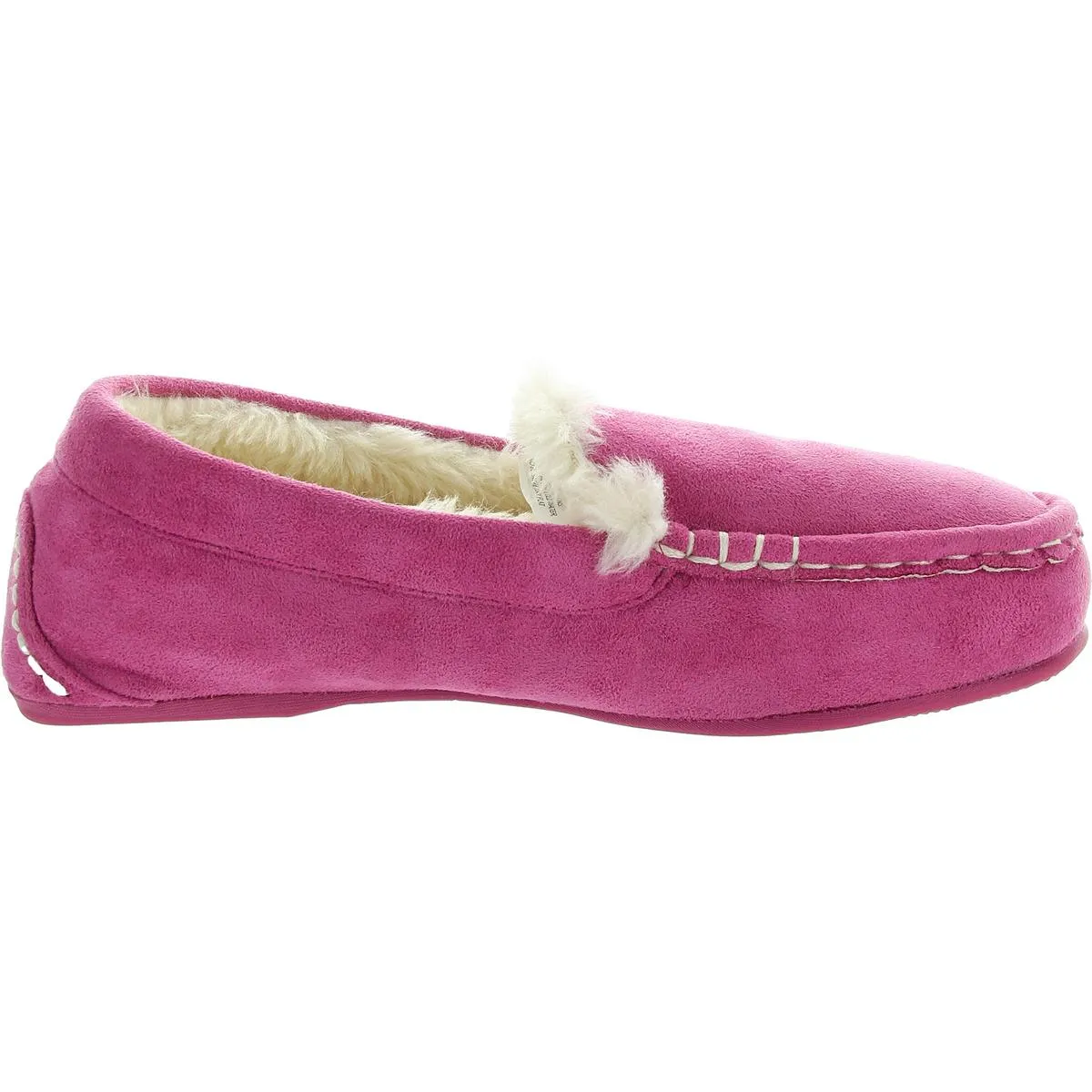 Womens Faux Fur Loafer Slippers