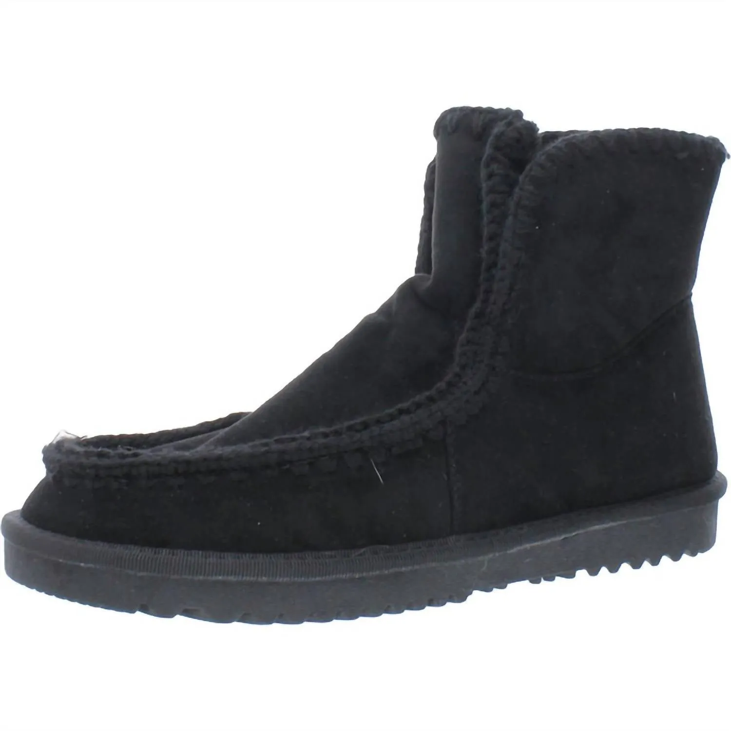 Women's Fur Lined Marvi Bootie In Black