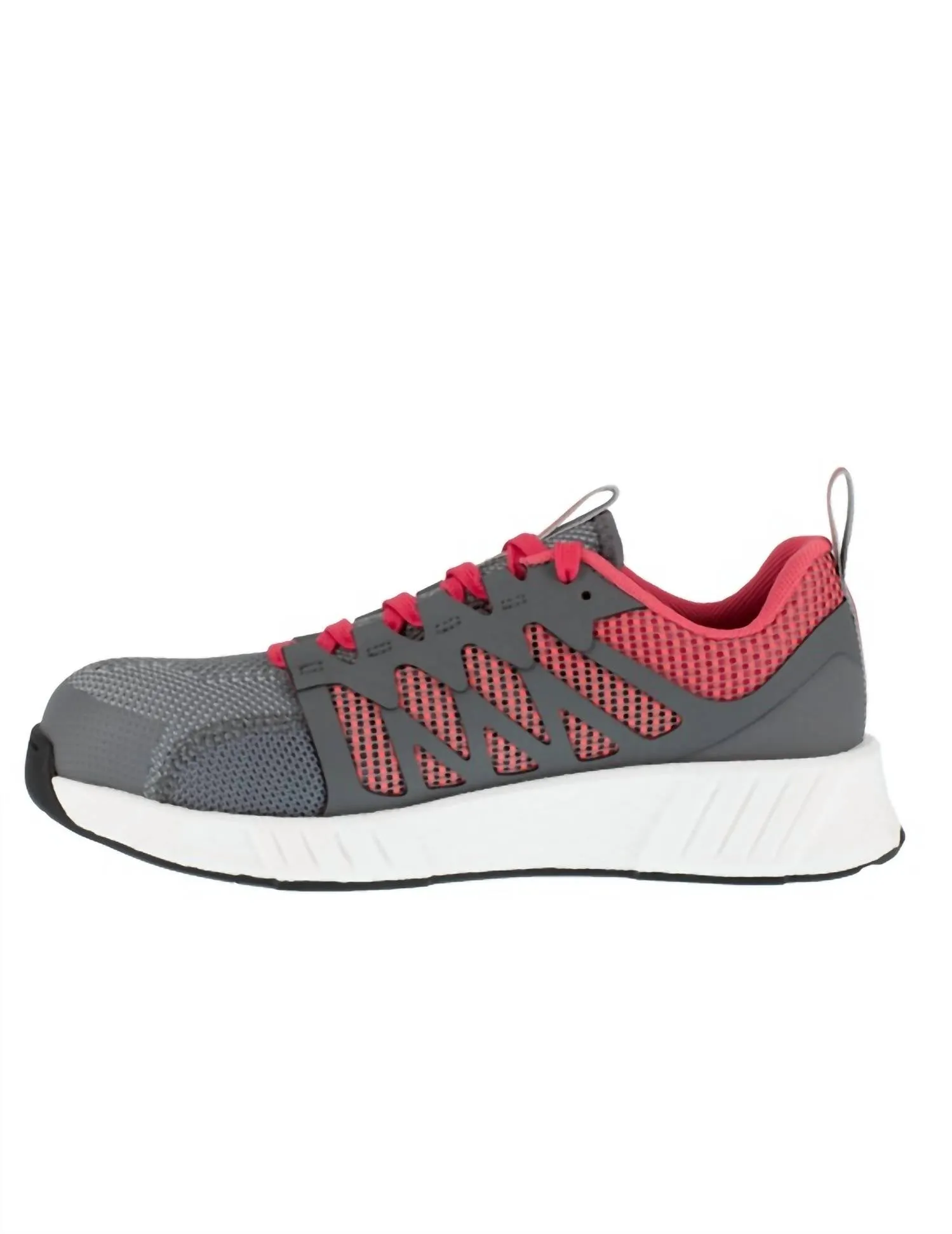 Women's Fusion Flexweave Athletic Work Shoe - Wide Width In Grey