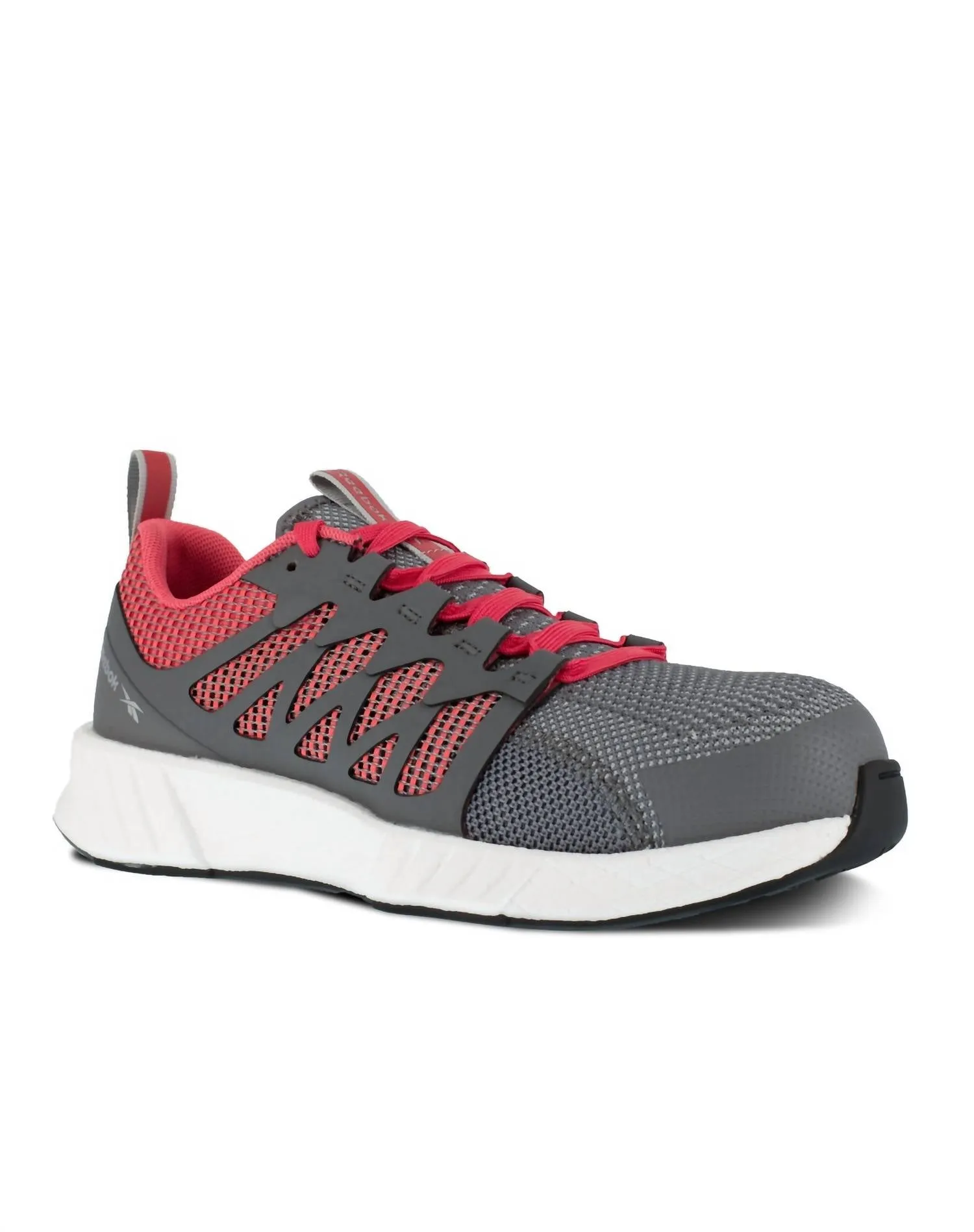 Women's Fusion Flexweave Athletic Work Shoe - Wide Width In Grey