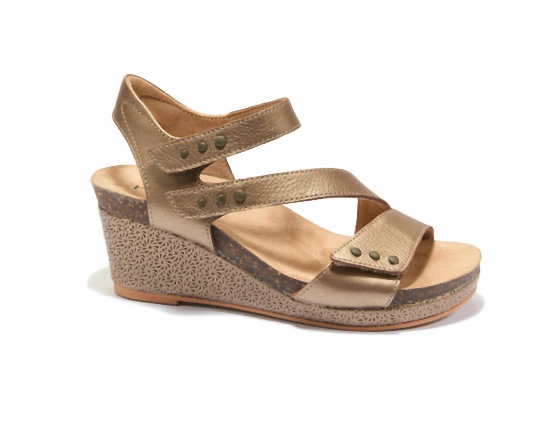 Women's Giselle Wedge Heels In Bronze