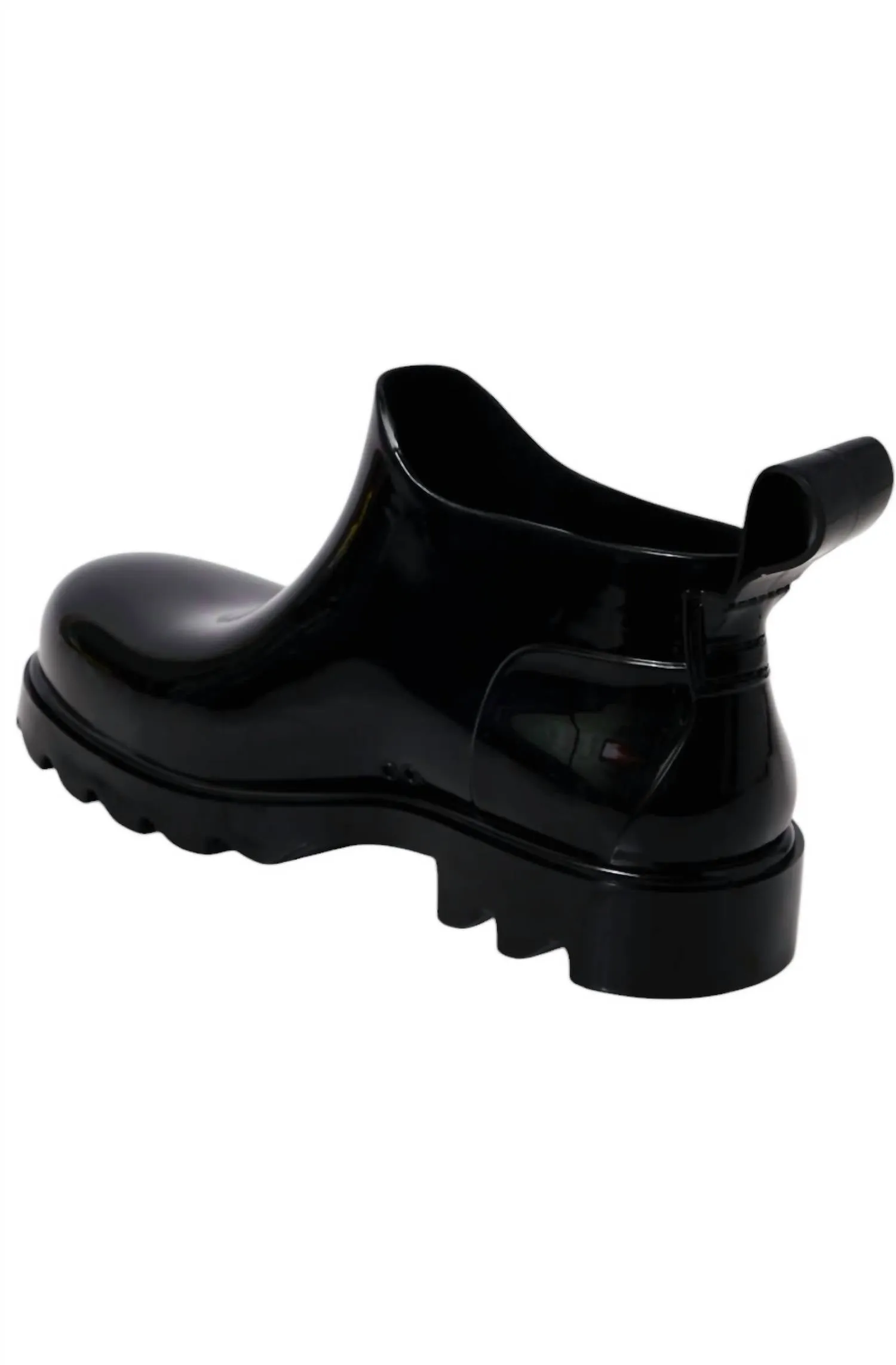 Women's High Street Water Resistant Rain Boots In Black