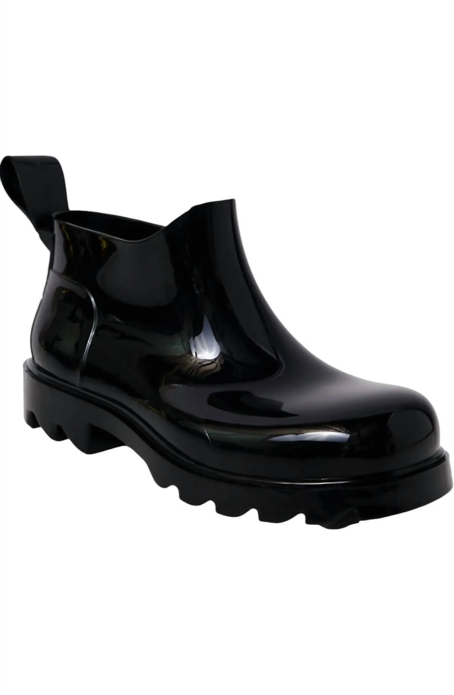 Women's High Street Water Resistant Rain Boots In Black