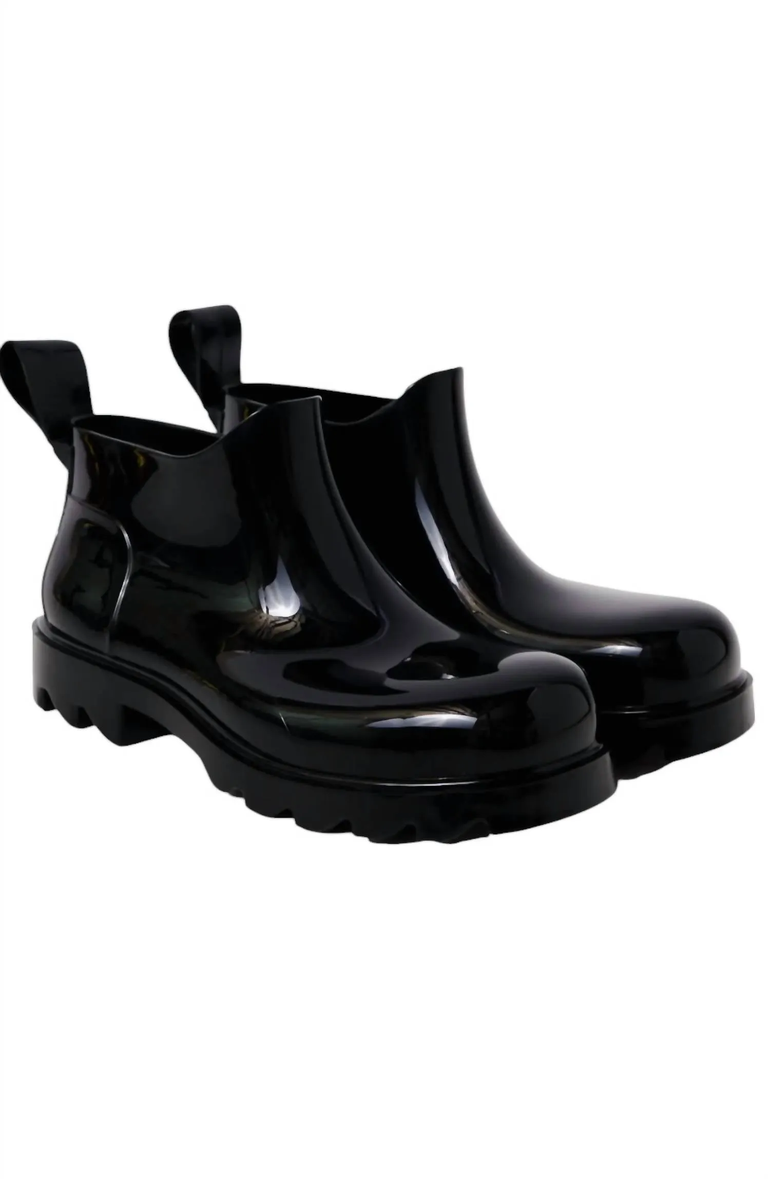 Women's High Street Water Resistant Rain Boots In Black