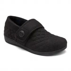 Women's Jackie Flannel Slipper In Black