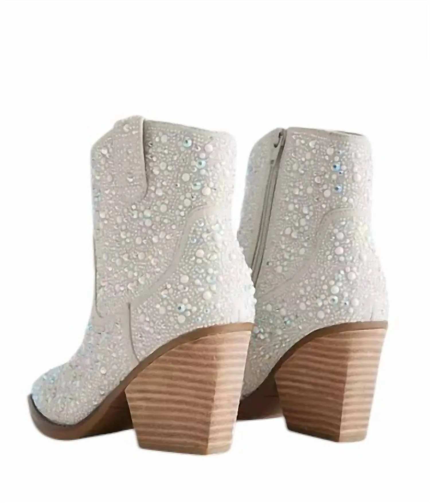 Women's Kady Bootie In Silver