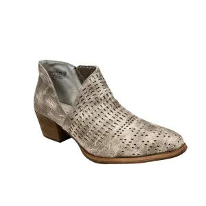 Women's Laserette Bootie In Cream