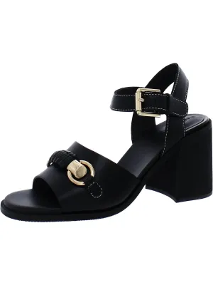 Womens Leather Slingback Heels