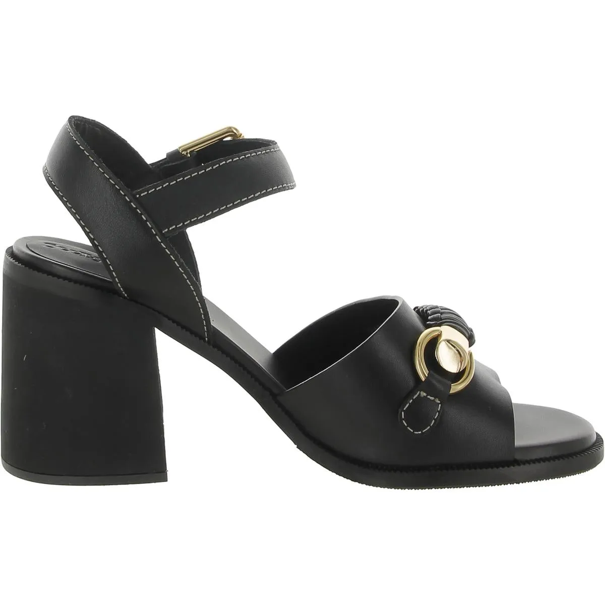 Womens Leather Slingback Heels